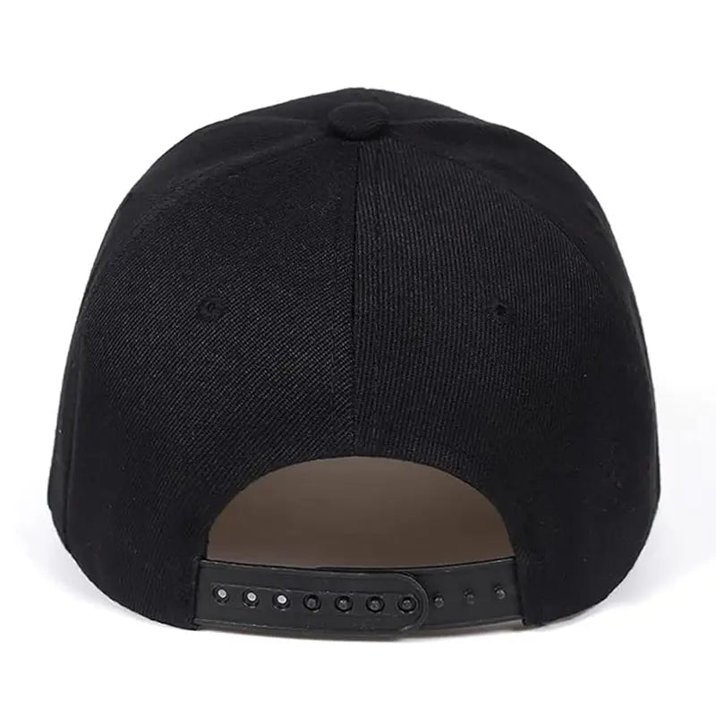 Casquette de baseball brodée drapeau américain - Chapeau en coton ajustable