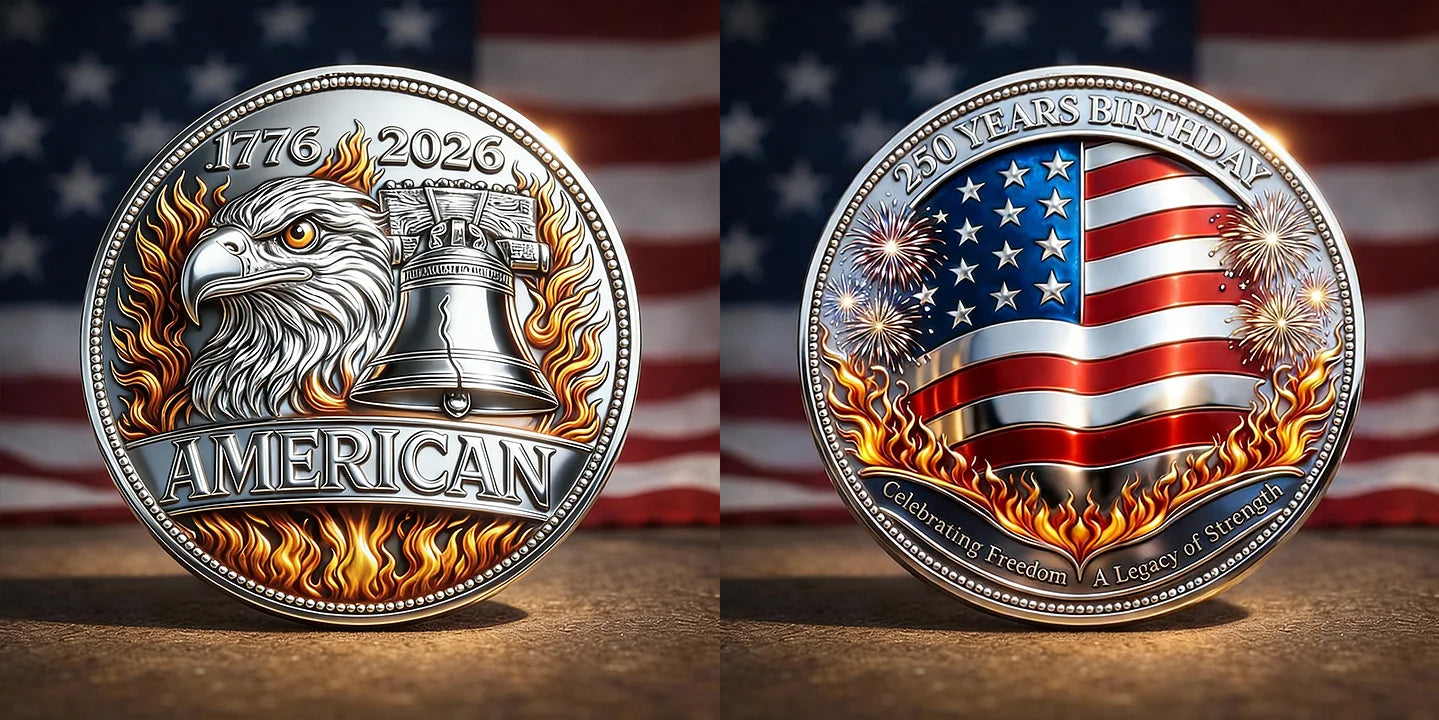 Pièce commémorative du 250e anniversaire des États-Unis