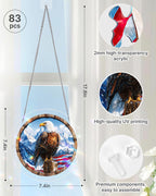 Wings of Freedom Light Suncatcher-Acrylic Window Art
