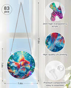 Starflame Goldfish Light Suncatcher-Acrylic Window Art