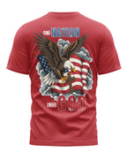 One Nation Under God All Over Print T-shirt