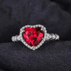 Bague de naissance Rubis
