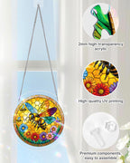 Sunshine Bee Light Suncatcher-Acrylic Window Art