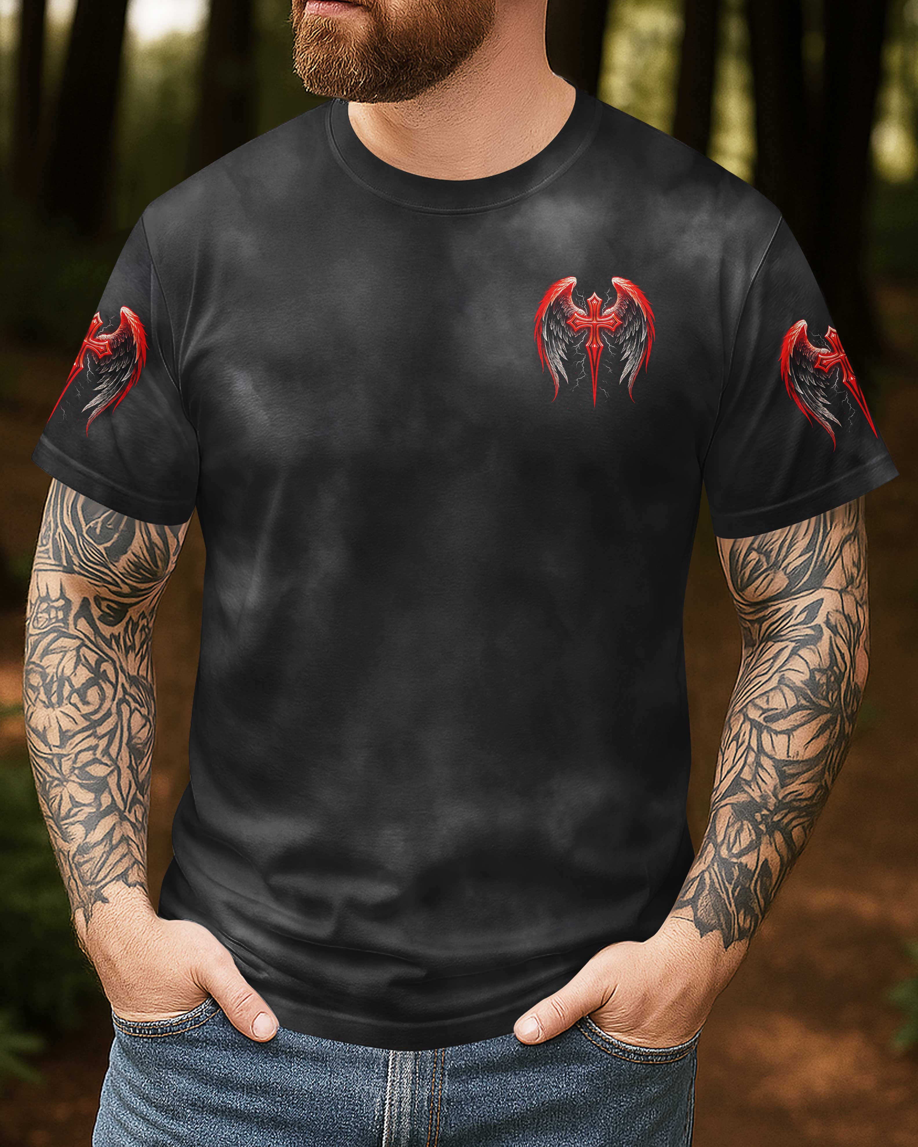 Forgiven All Over Print T-Shirt