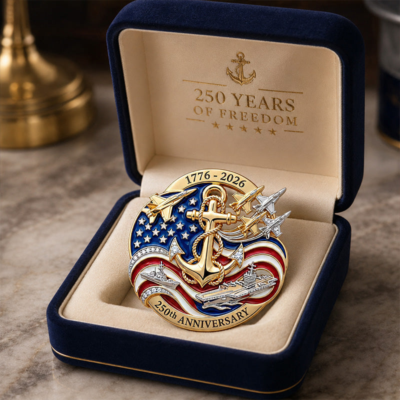 250th Anniversary of American Independence Brooch