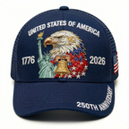 USA 250. Jubiläum Commemorative Cap – 1776-2026 Heritage Edition