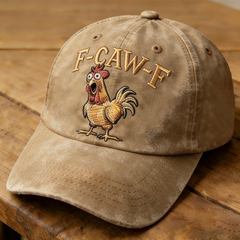 F-CAW-F Coq Chapeau Rigolo