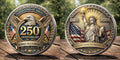 🏆Flash Sale 60% RABATT – Gedenkmünze zum 250. Jahrestag der USA