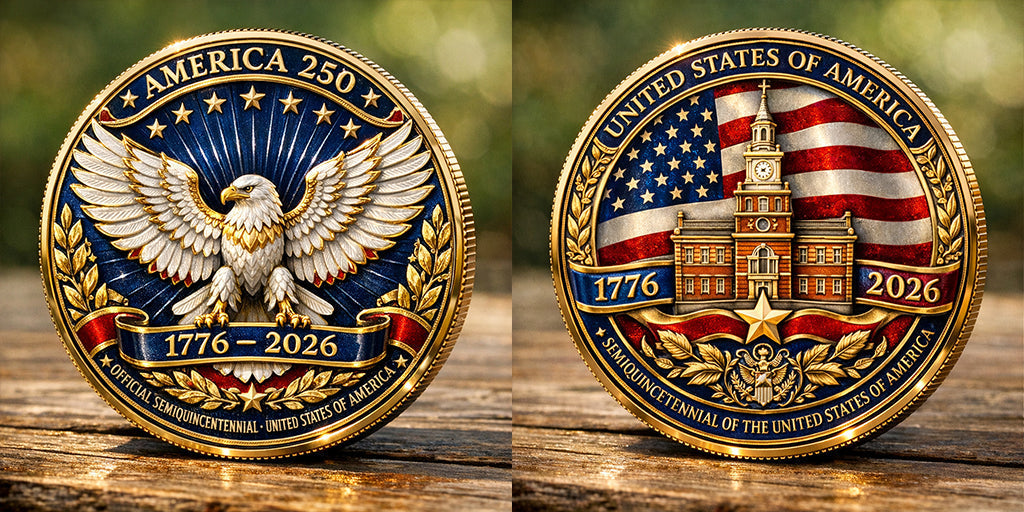 U.S. 250th Anniversary Commemorative Coin