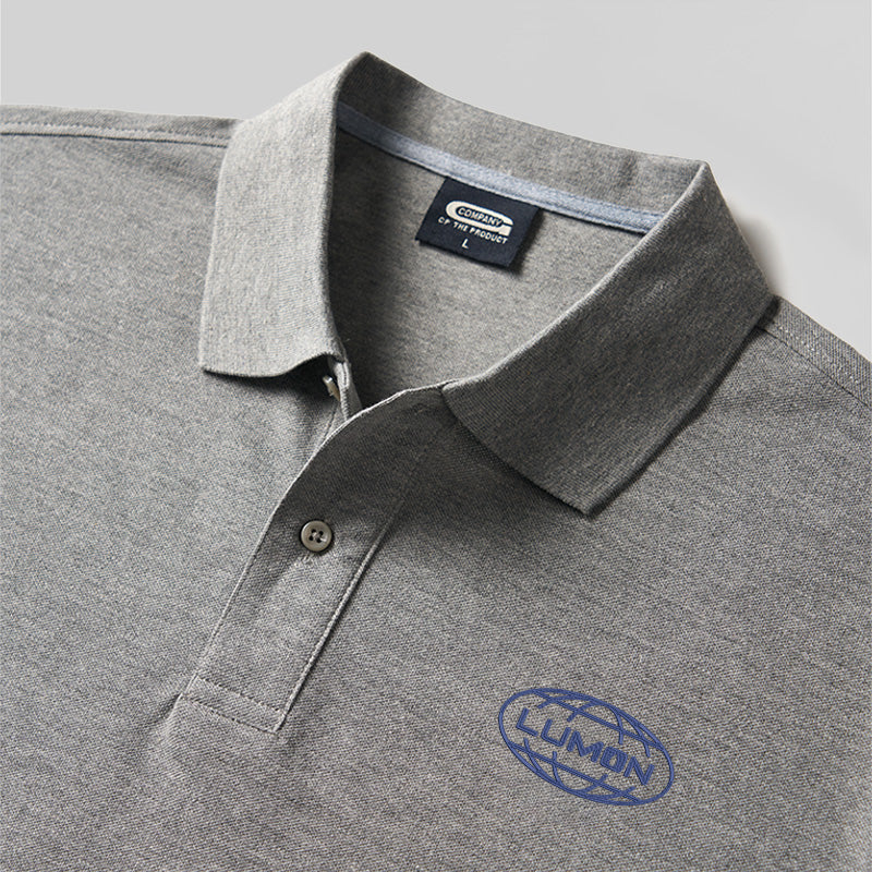 Lumon Geek Embroidered Polo Shirt