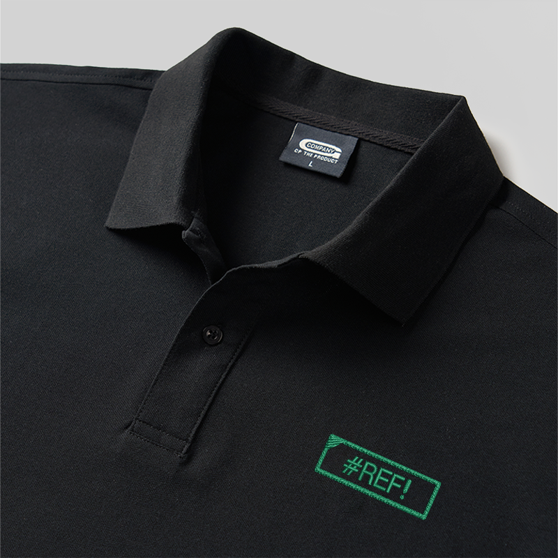 Polo brodé Geek