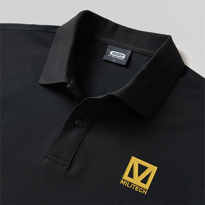 Polo brodé Militech Uniform Geek
