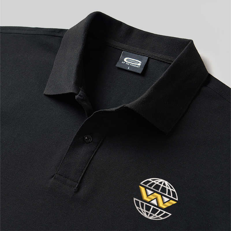 Weyland Yutani Geek Embroidered Polo Shirt