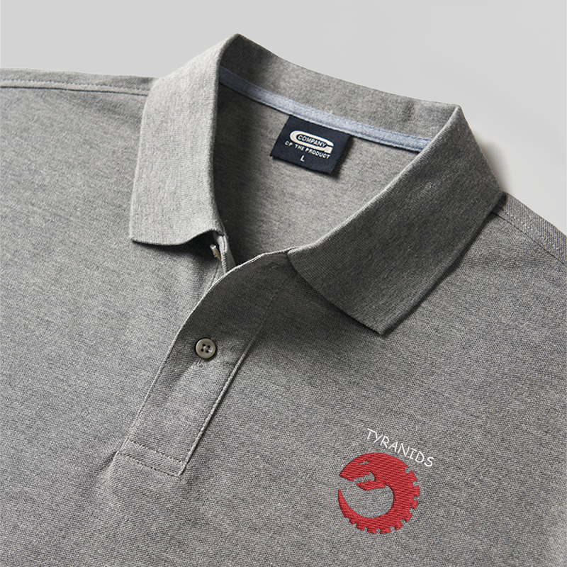 Das Tyranids Geek bestickte Poloshirt