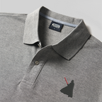 Besticktes Poloshirt „Fighting Geek“