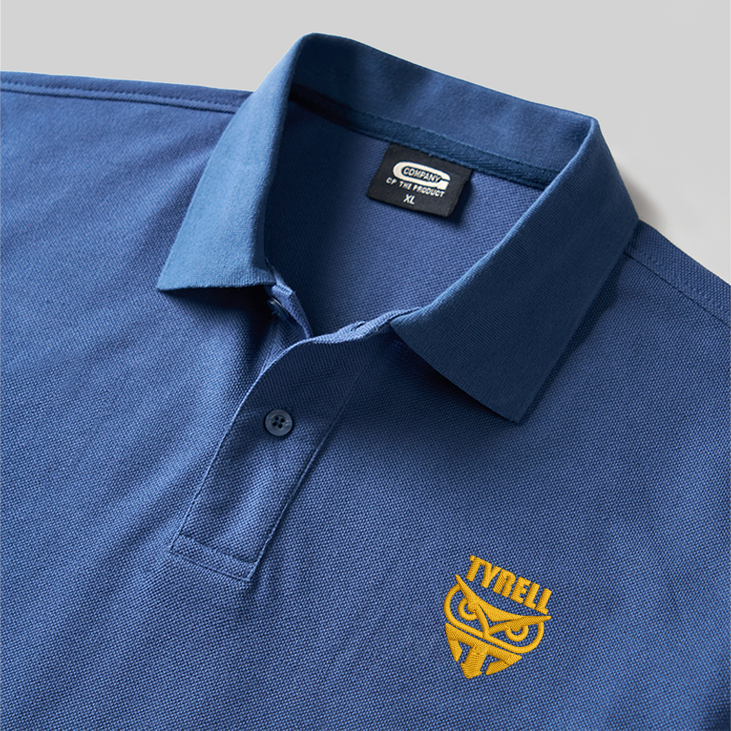 Tyrell Corporation Geek besticktes Poloshirt