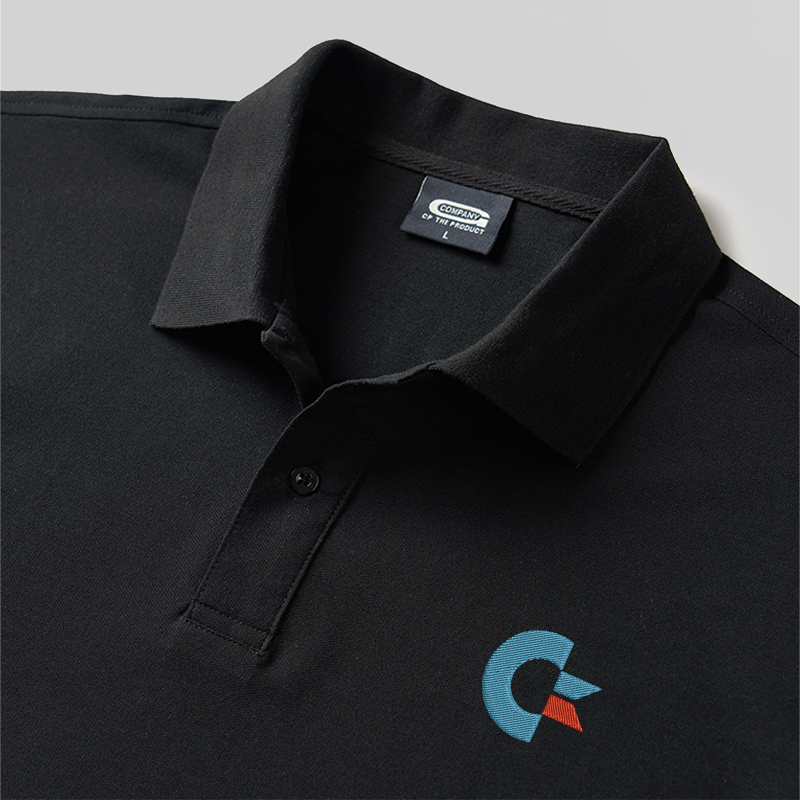 Polo brodé Commodore Geek