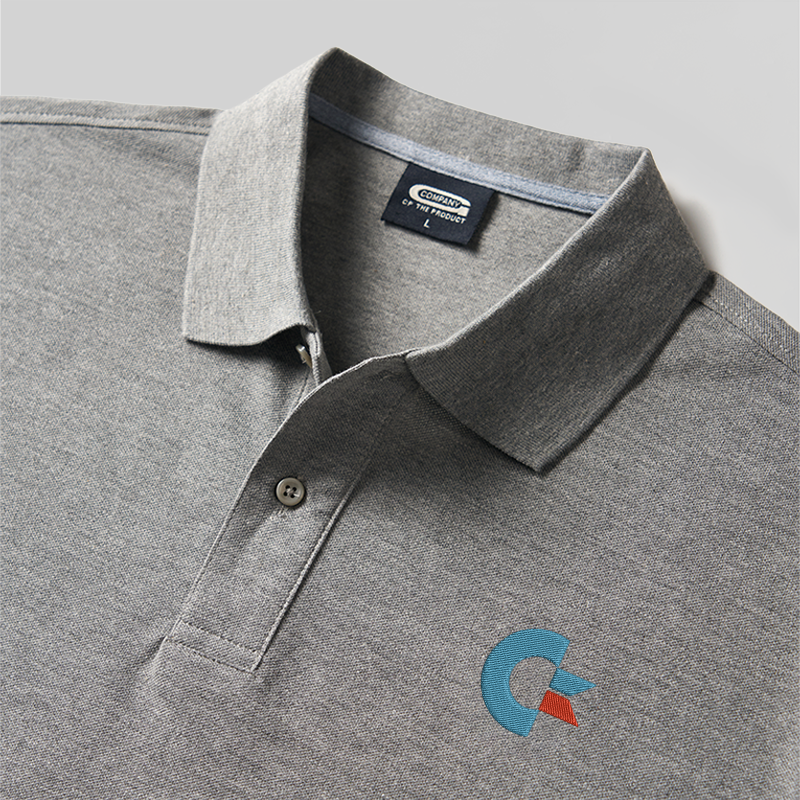 Polo brodé Commodore Geek