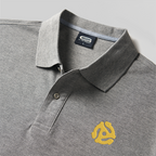 Vinyl Adapte Geek Embroidered Polo Shirt
