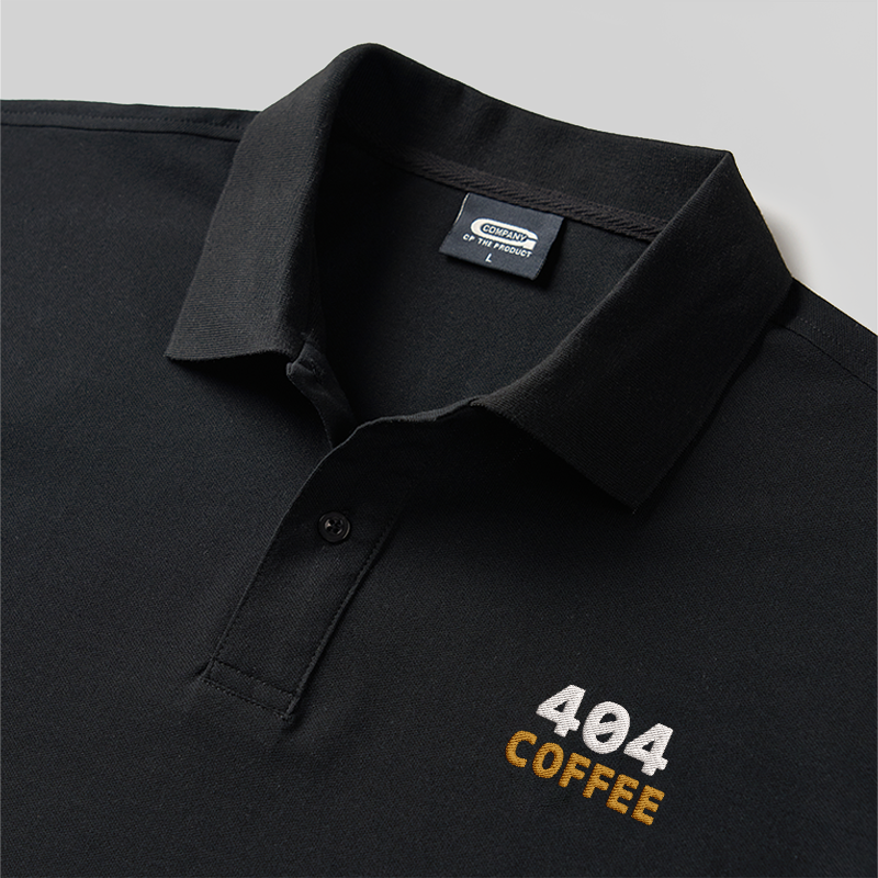 Polo brodé 404 Coffee Geek