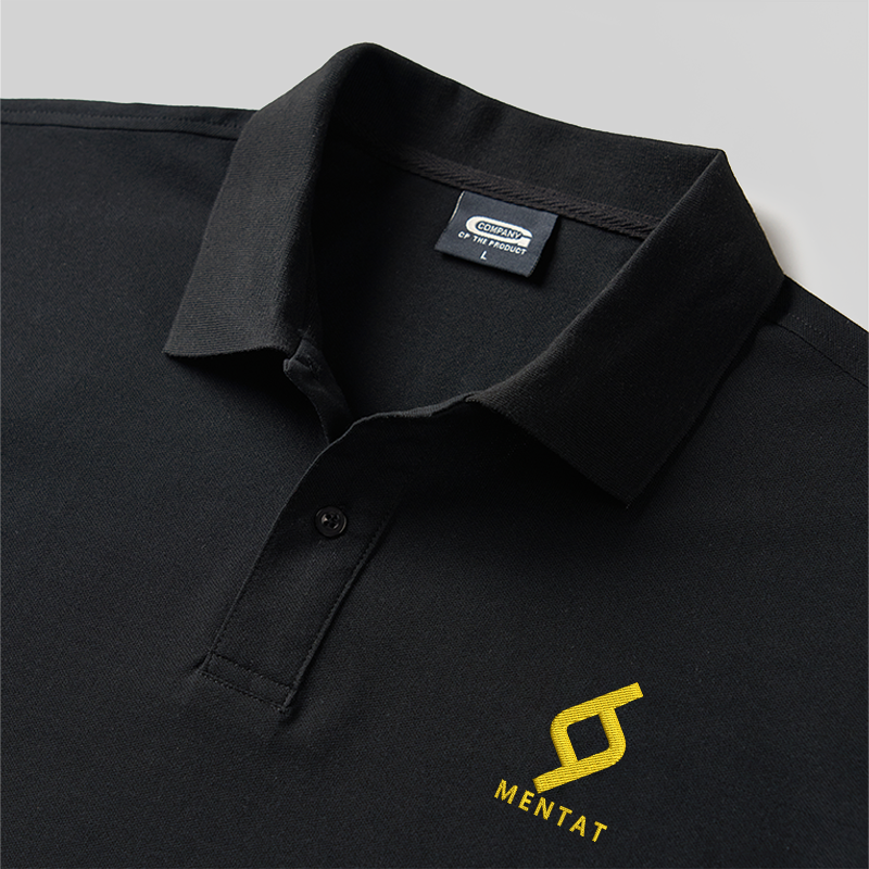 Mentat Geek Embroidered Polo Shirt