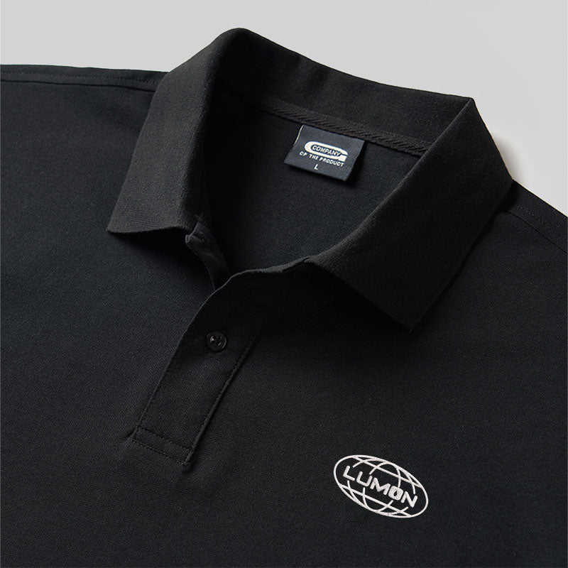 Lumon Geek Embroidered Polo Shirt