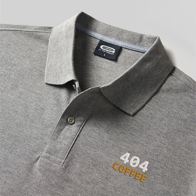 Polo brodé 404 Coffee Geek