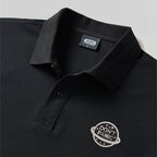Don't Panic Geek Embroidered Polo Shirt
