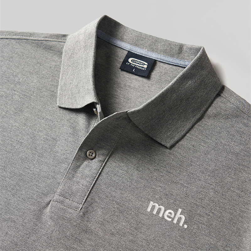 Bof. Polo brodé Geek