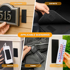 Heavy Duty Hook and Loop Strips with Adhesive