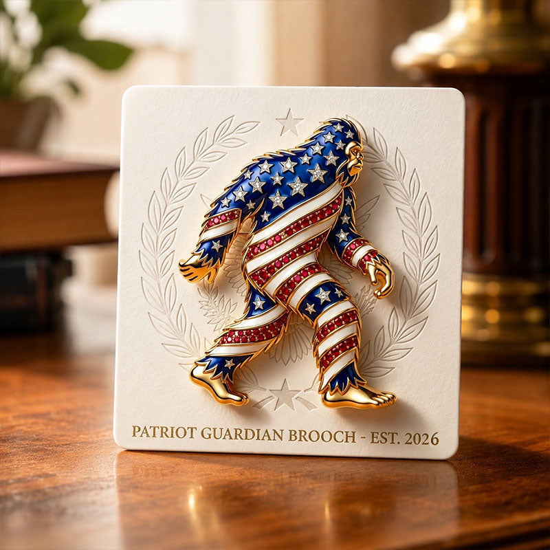 Patriot Guardian Commemorative Brooch