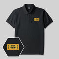 Shit Show Geek Besticktes Polo-Shirt