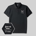 Polo brodé Push Geek de Newton