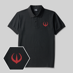 Andor logo Geek Embroidered Polo Shirt