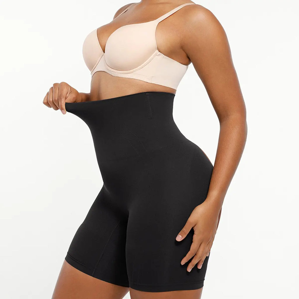 Women's Seamless Sculpting Shorts | High Waisted Tummy Control Shapewear