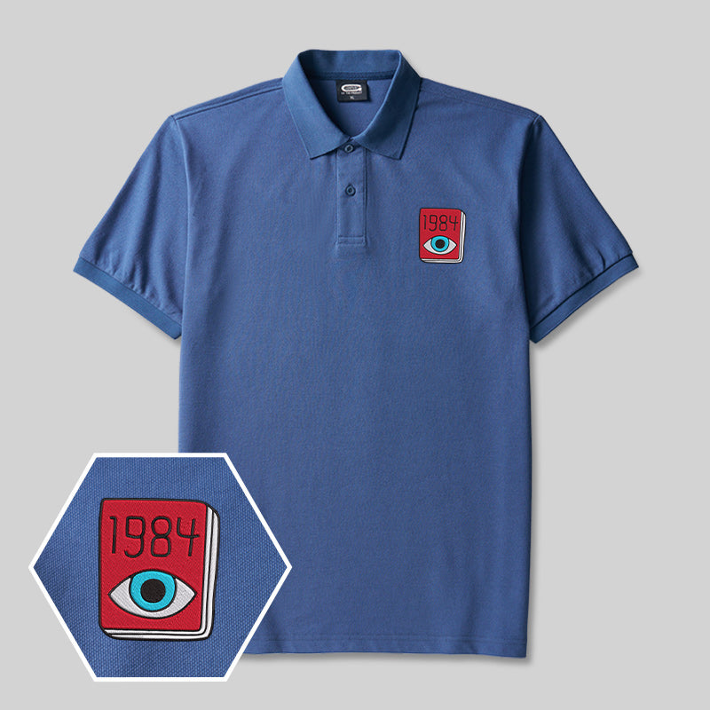 Polo brodé 1984 Eye Geek