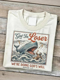 Women's "Faith" Print Crew Neck Short-Sleeve T-Shirt