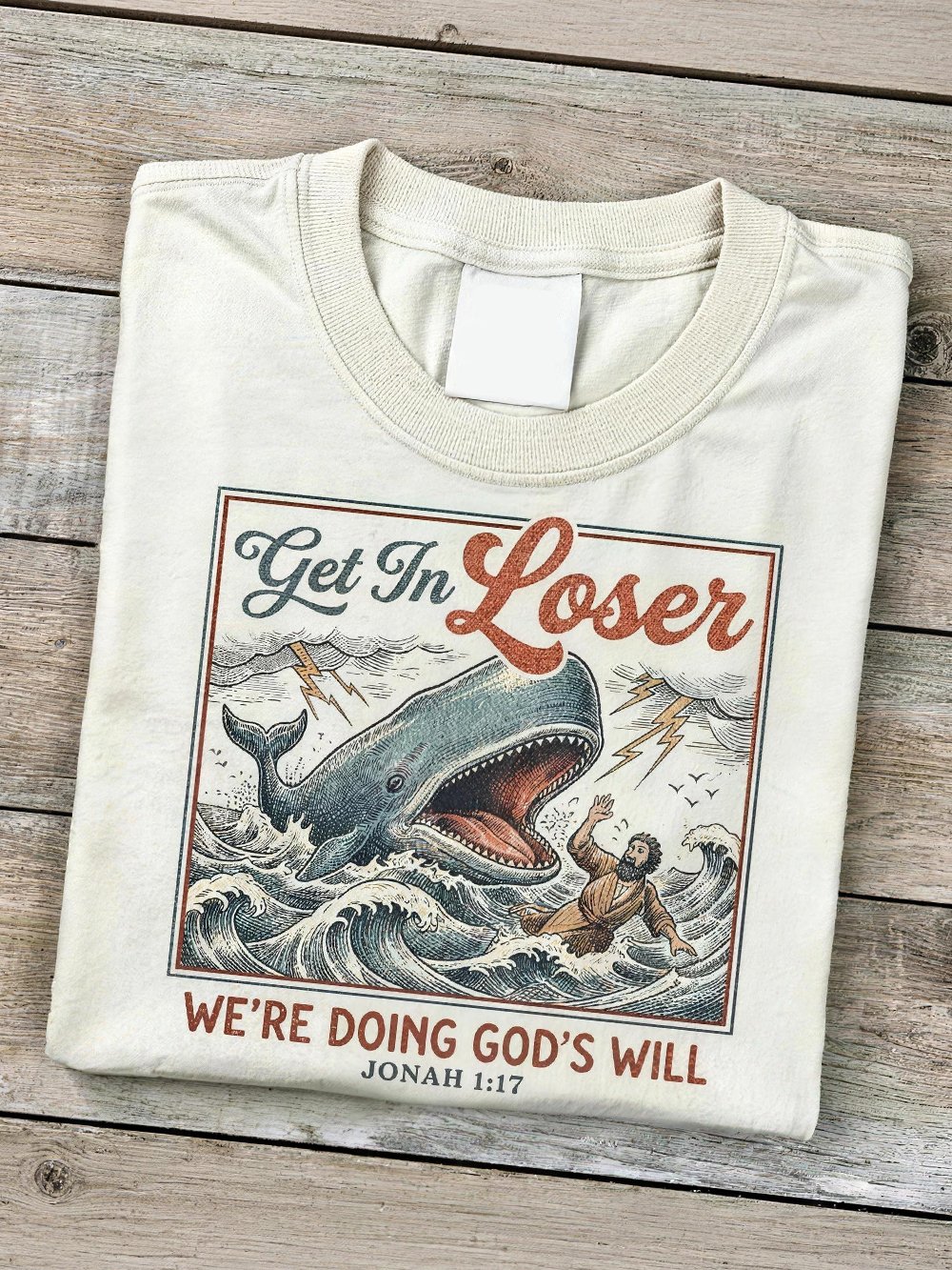 Women's "Faith" Print Crew Neck Short-Sleeve T-Shirt