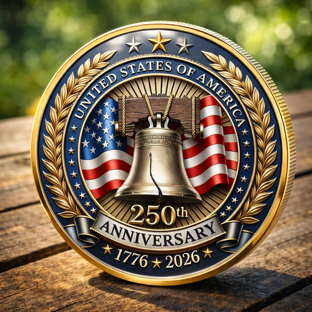 🏆Neujahr 60% RABATT – Gedenkmünze zum 250. Jahrestag der USA