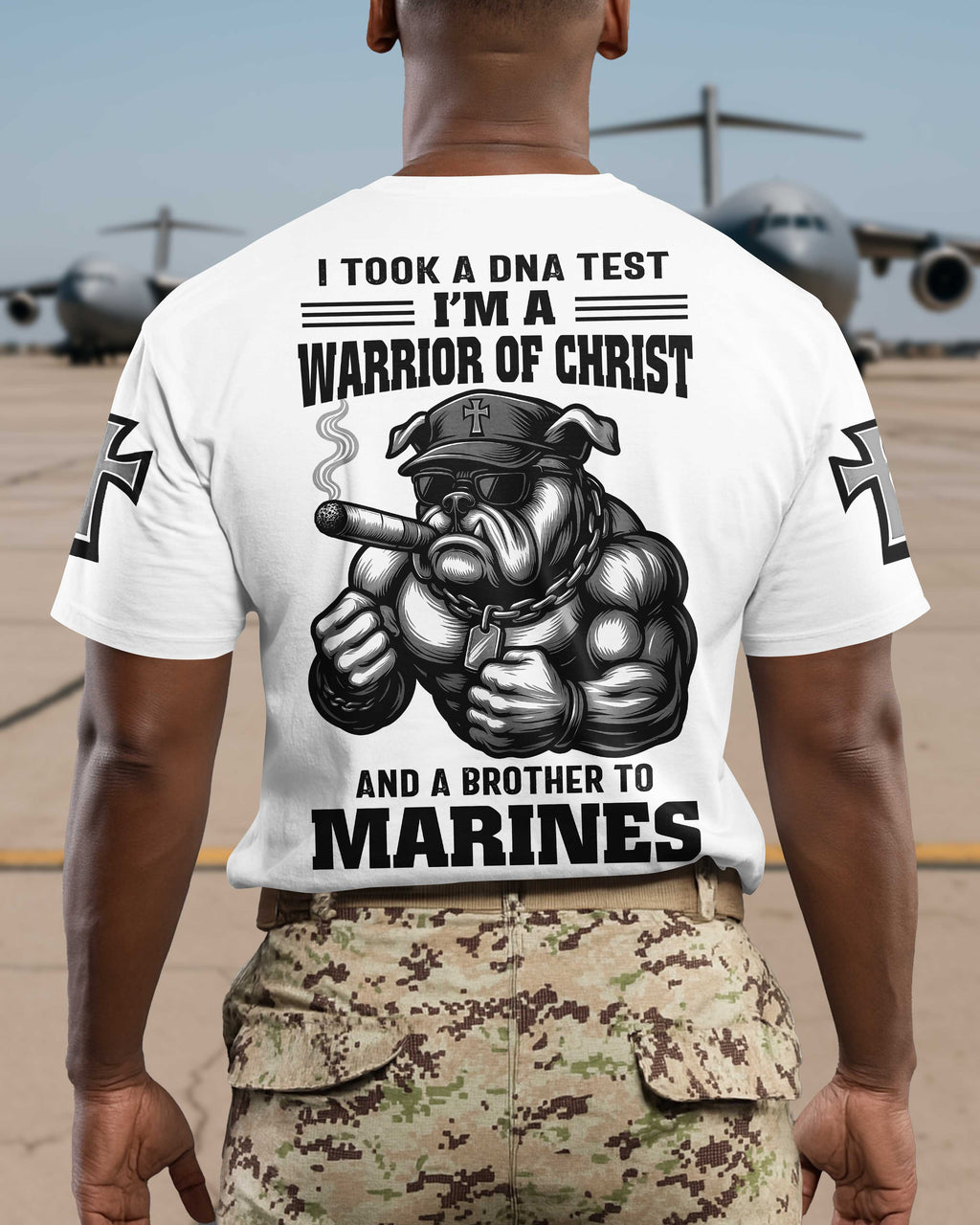 I Took A Dna Test I'm A Warrior Of Christ T-Shirt