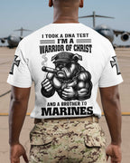 I Took A Dna Test I'm A Warrior Of Christ T-Shirt