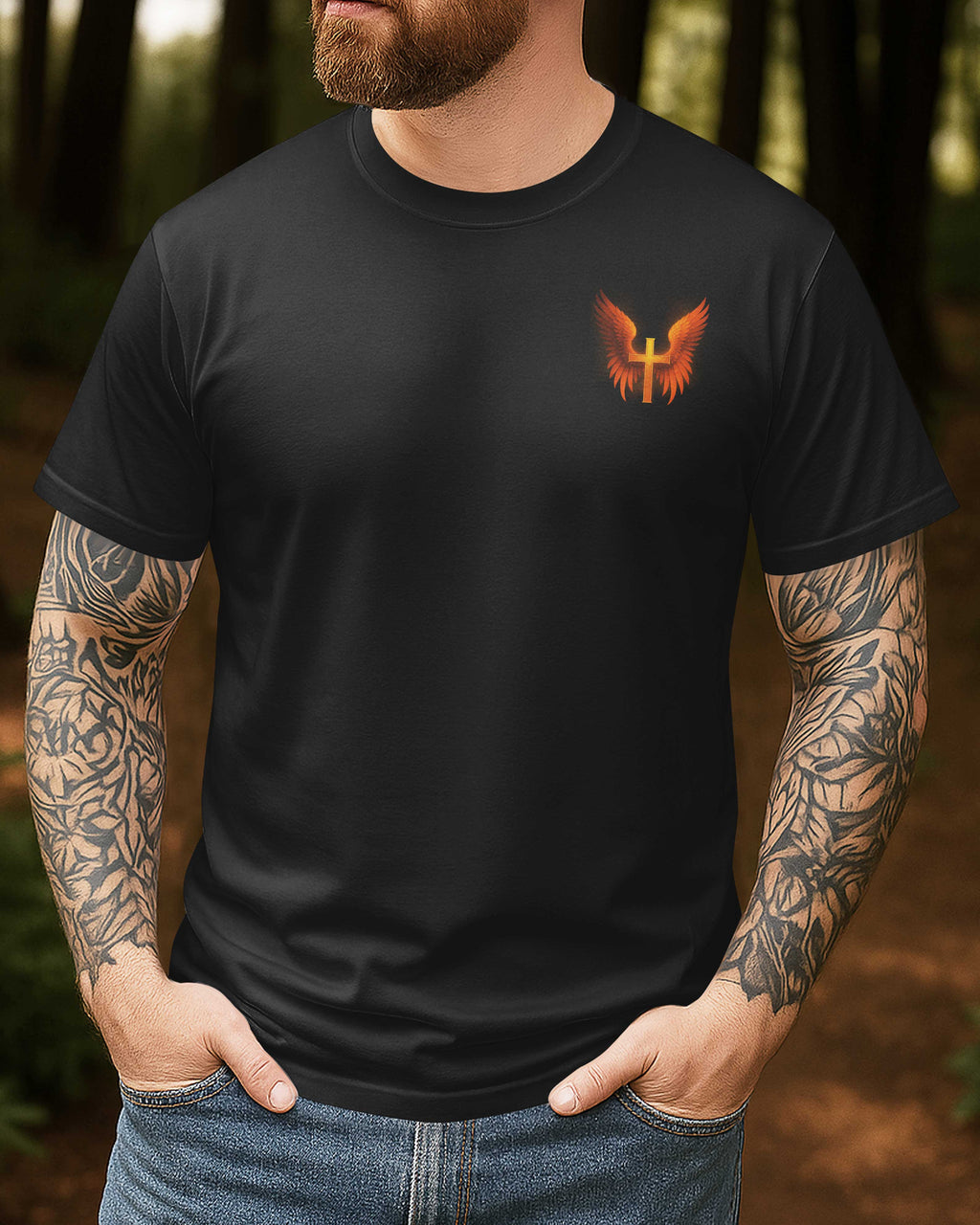 My Faith Does Not Rest All Over Print T-Shirt