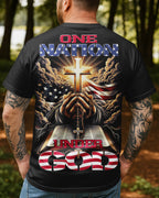 One Nation Under God All Over Print T-shirt