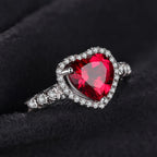 Bague de naissance Rubis