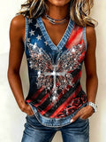 Women's 250th Anniversary of Faith in America Printed Vest