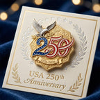 Brosche zum 250. Jahrestag der USA