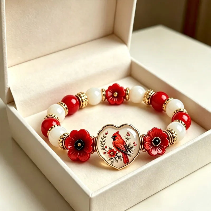 Cardinal-Themed Limited Edition Commemorative Bracelet