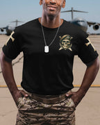 Blessed Be The Lord My Rock Who Trains My Hands For War T-Shirt