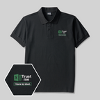 Trust Me Geek Besticktes Polo-Shirt