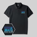 Hoth Outpost Geek Embroidered Polo Shirt